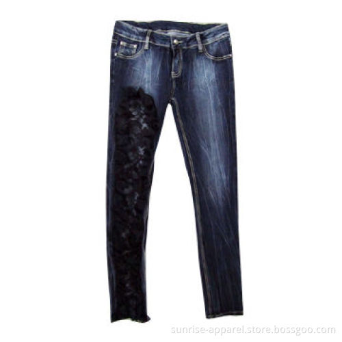 Women's Denim Jeans, Made of 100% Cotton
